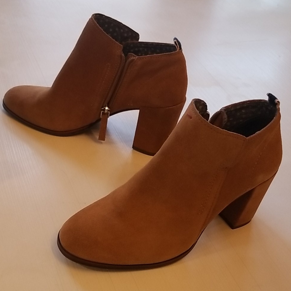 ED Suede Leather Booties